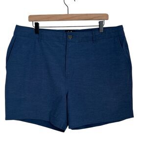 Faherty Brand All Day Shorts Men’s 38 Blue Performance Hybrid Swim Casual 5”